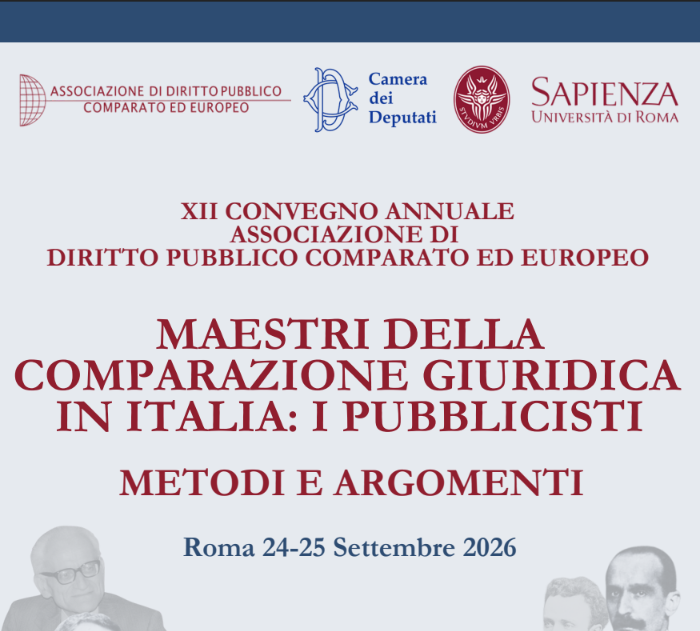 Maestri della comparazione giuridica in italia: i pubblicisti, metodi e argomenti